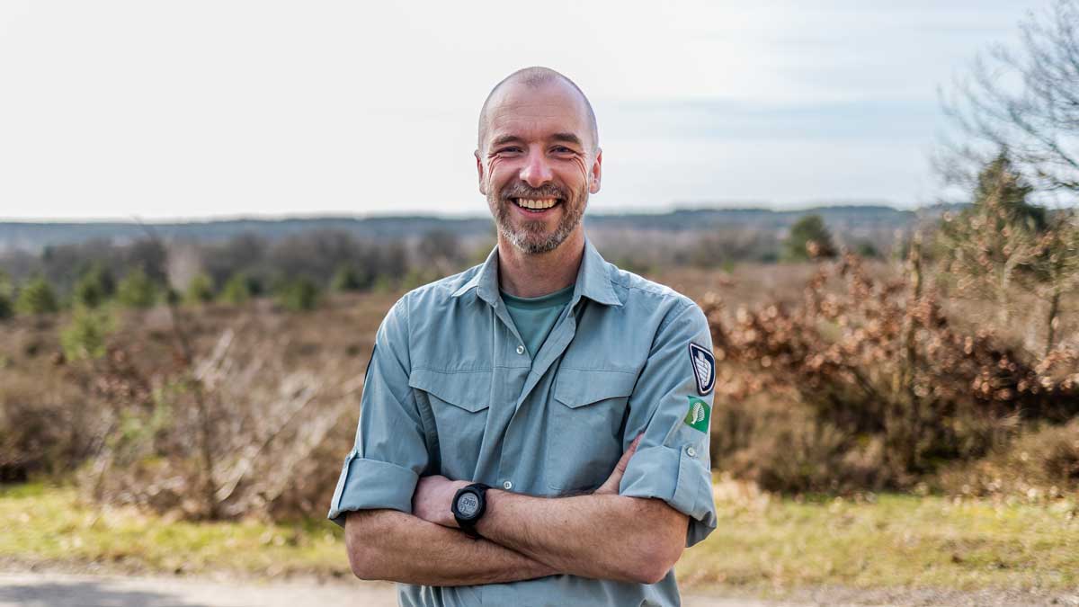 Boswachter Ben Vlaskamp