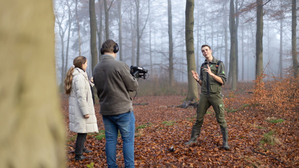 boswachter voor camera