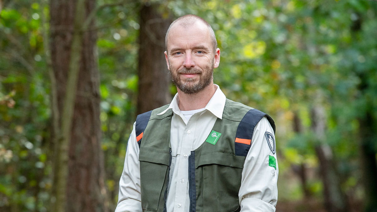 Boswachter Ben Vlaskamp