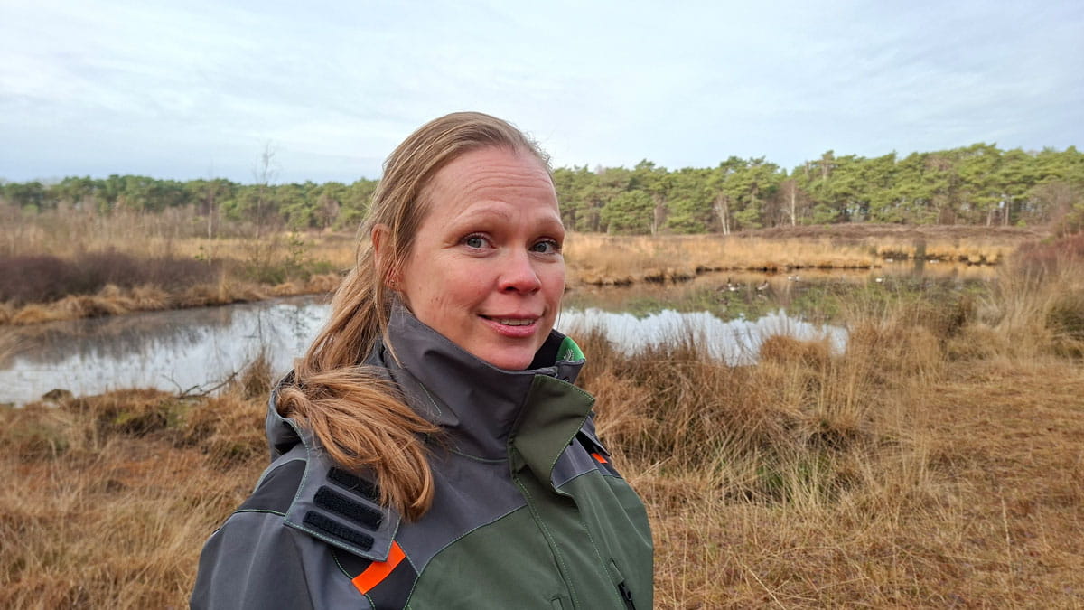 Boswachter Cindy Frishert