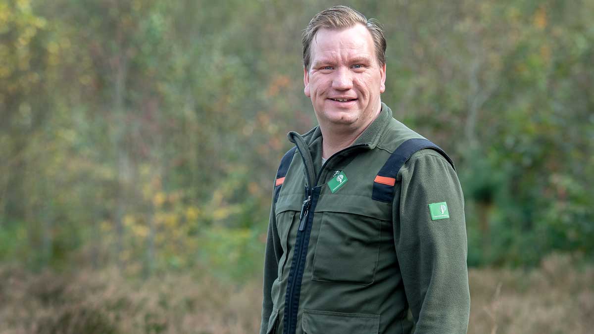 Boswachter Denny Kroeze