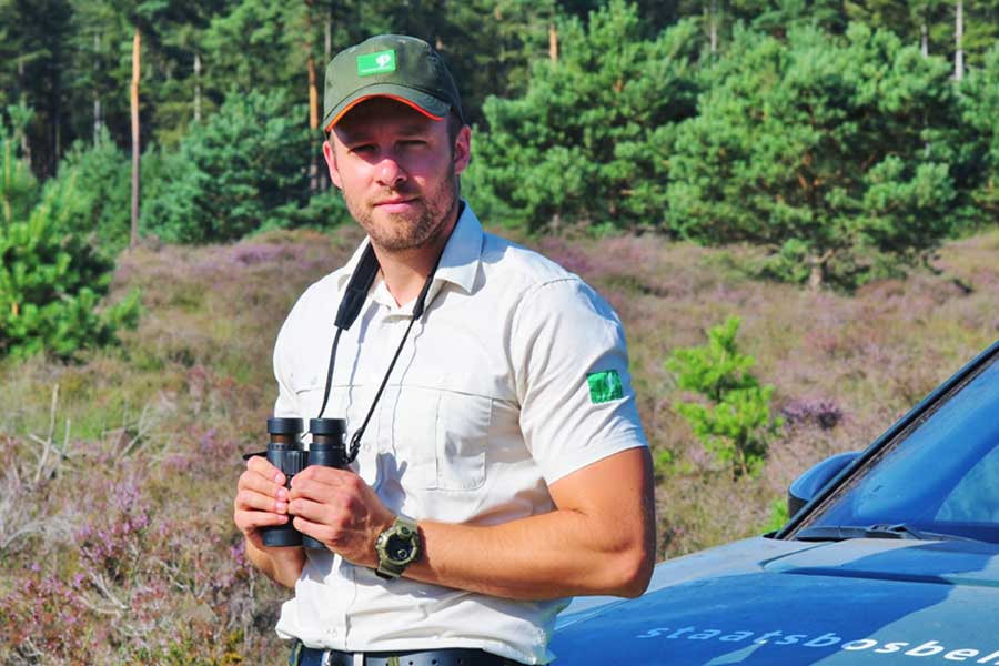 boswachter Erik Schram