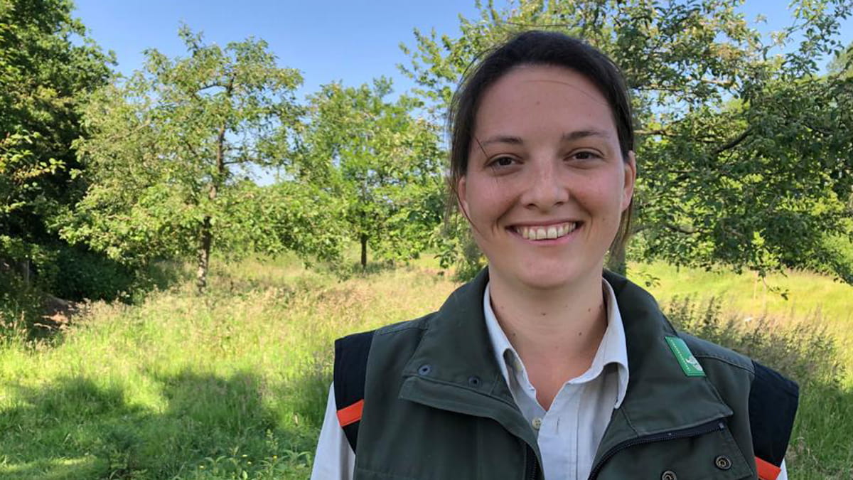 Boswachter Imke van Gisbergen