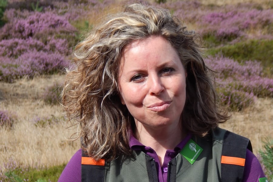 Boswachter Janneke de Groot