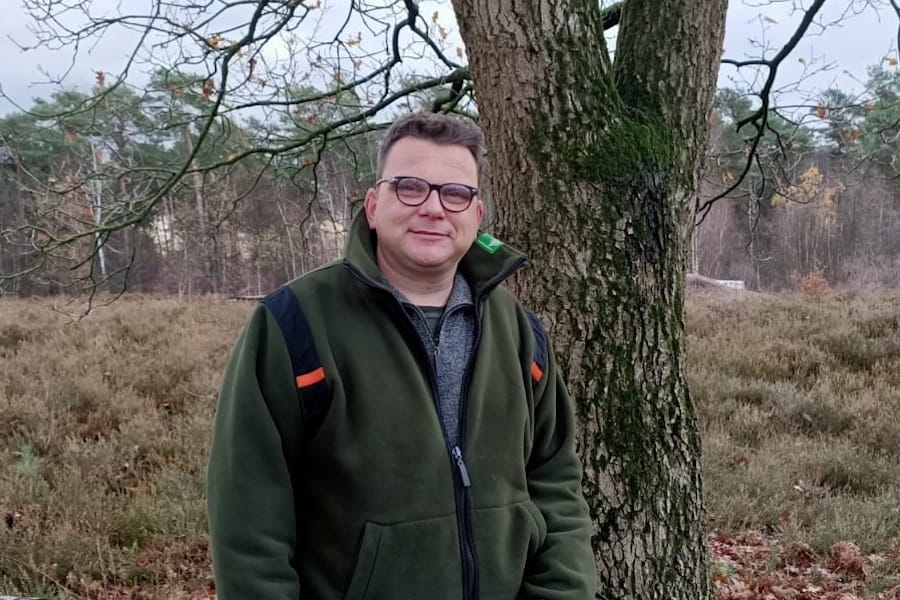 Boswachter Kees-Jan Westra