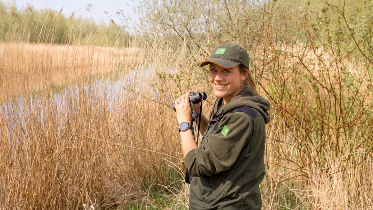 Boswachter Lisa Wassenaar