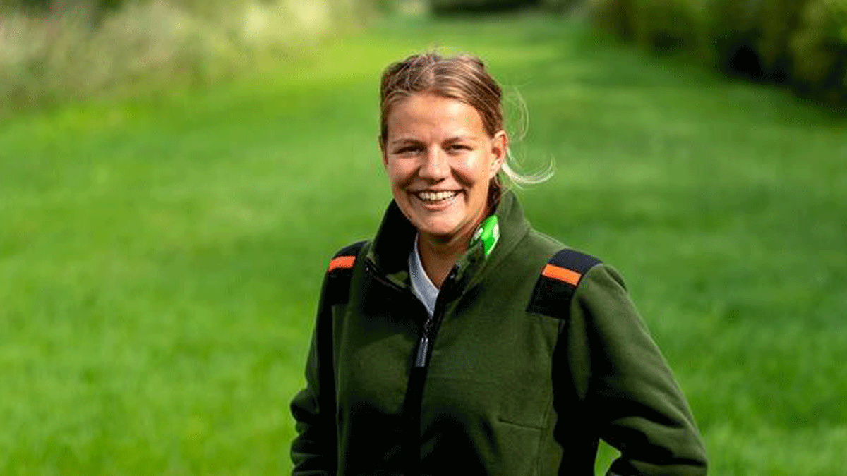 Boswachter Marieke de Boer