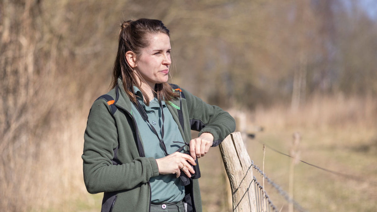 Boswachter Melanie van Zweeden