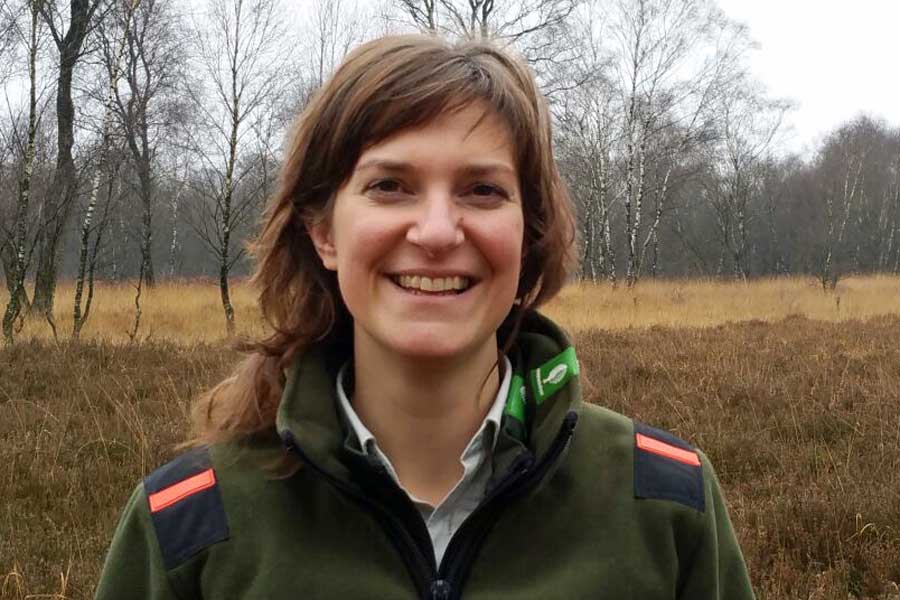Boswachter Mirjam Wouters