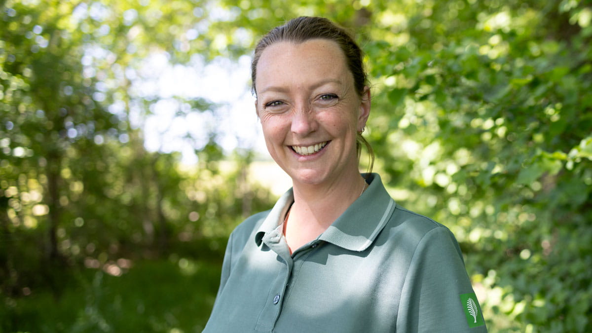 Boswachter Paula Swinkels