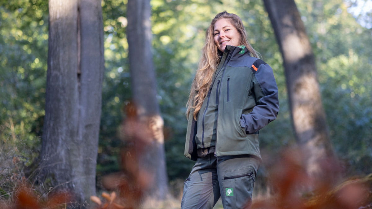 Boswachter Sabrina Veltman