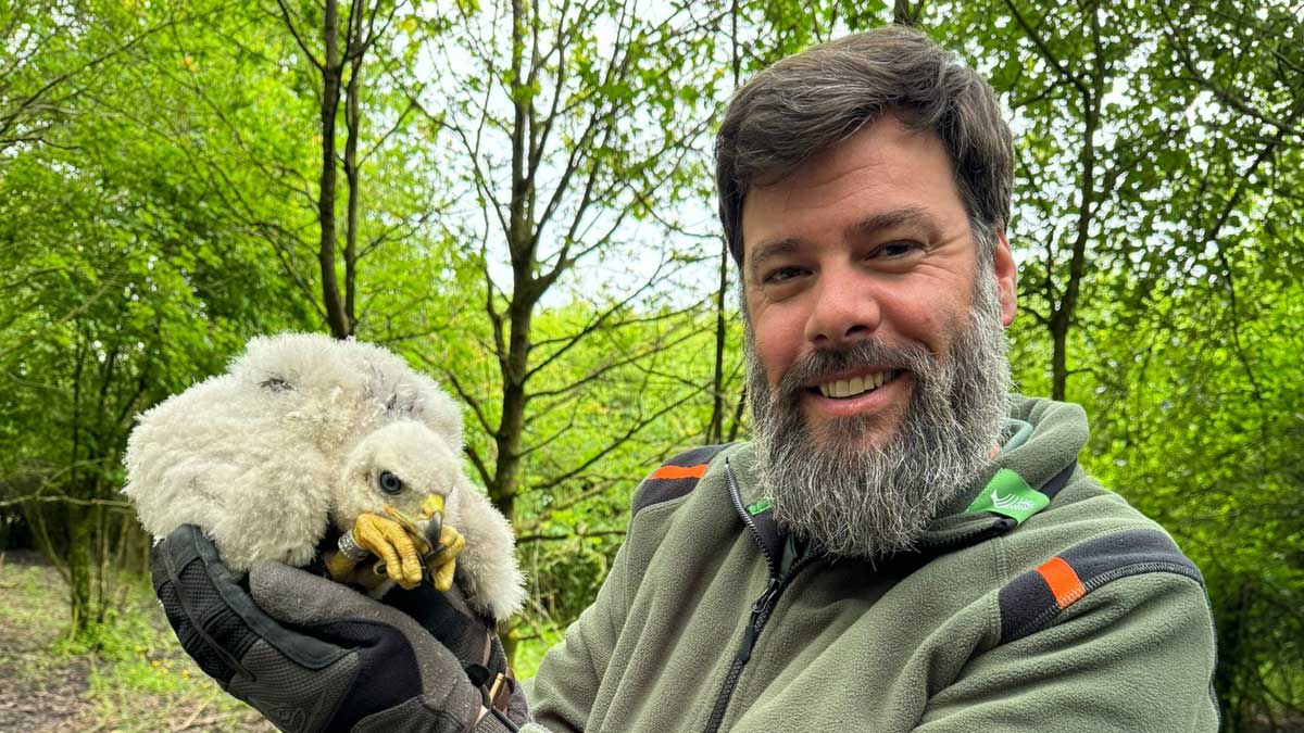 Boswachter Stephan Grosfeld van Andel