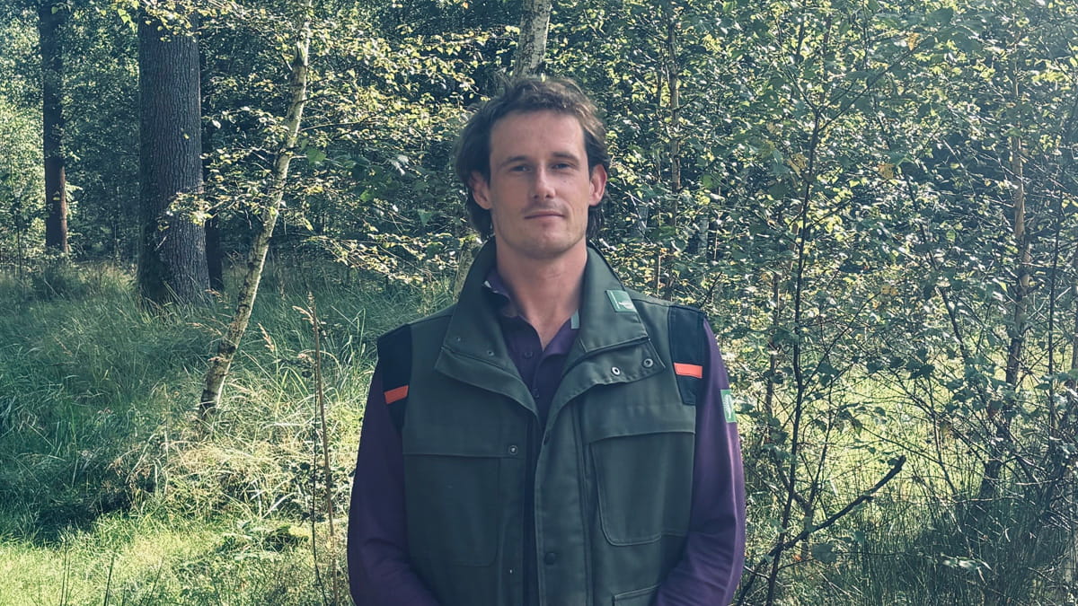 boswachter Thijs Gijtenbeek