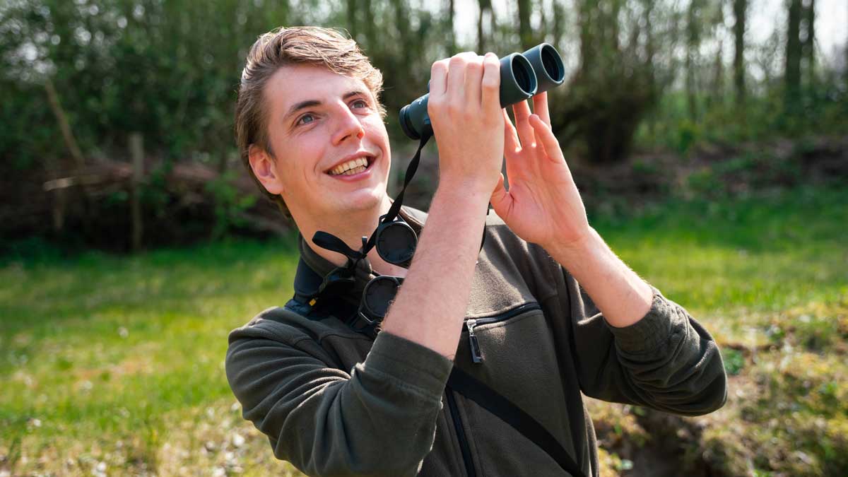 boswachter Jonathan Leeuwis