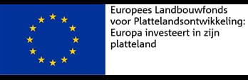 logo Europees Landbouwfonds voor Plattelandsontwikkeling: Europa investeert in zijn platteland
