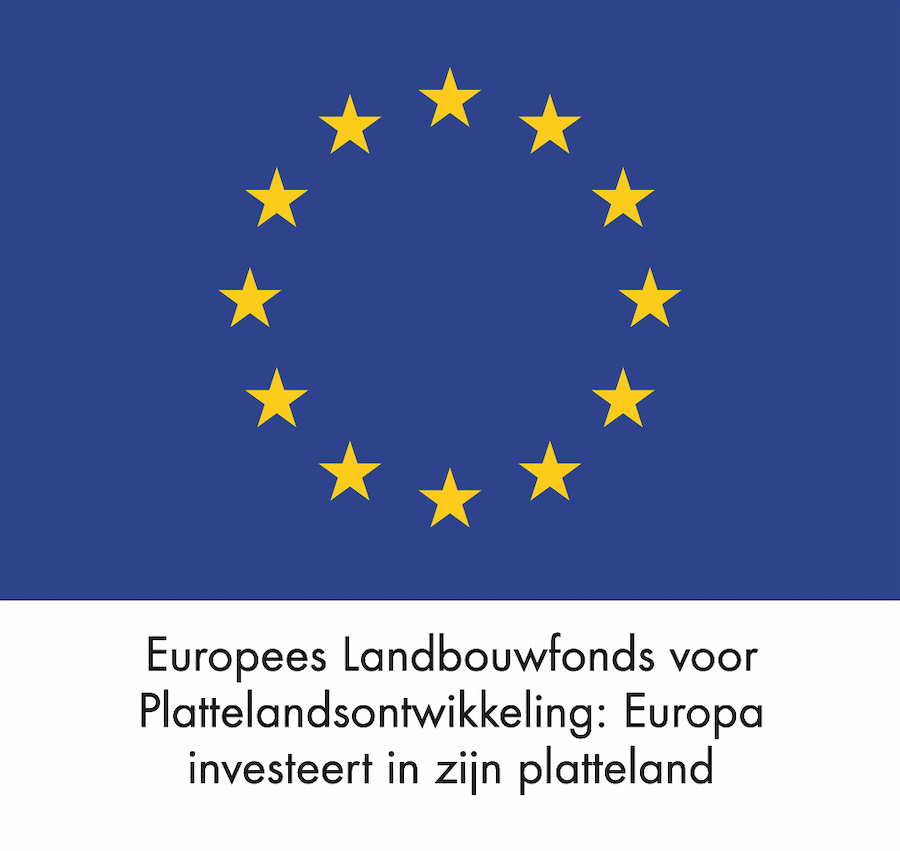 logo Europees Landbouwfonds voor Plattelandsontwikkeling: Europa investeert in zijn platteland