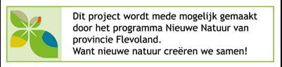 Logo programma Nieuwe Natuur van provincie Flevoland