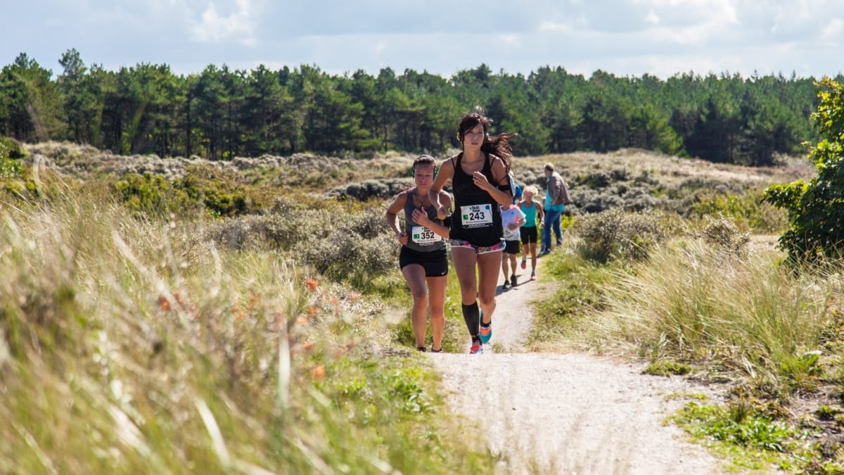 trailrun in duinen