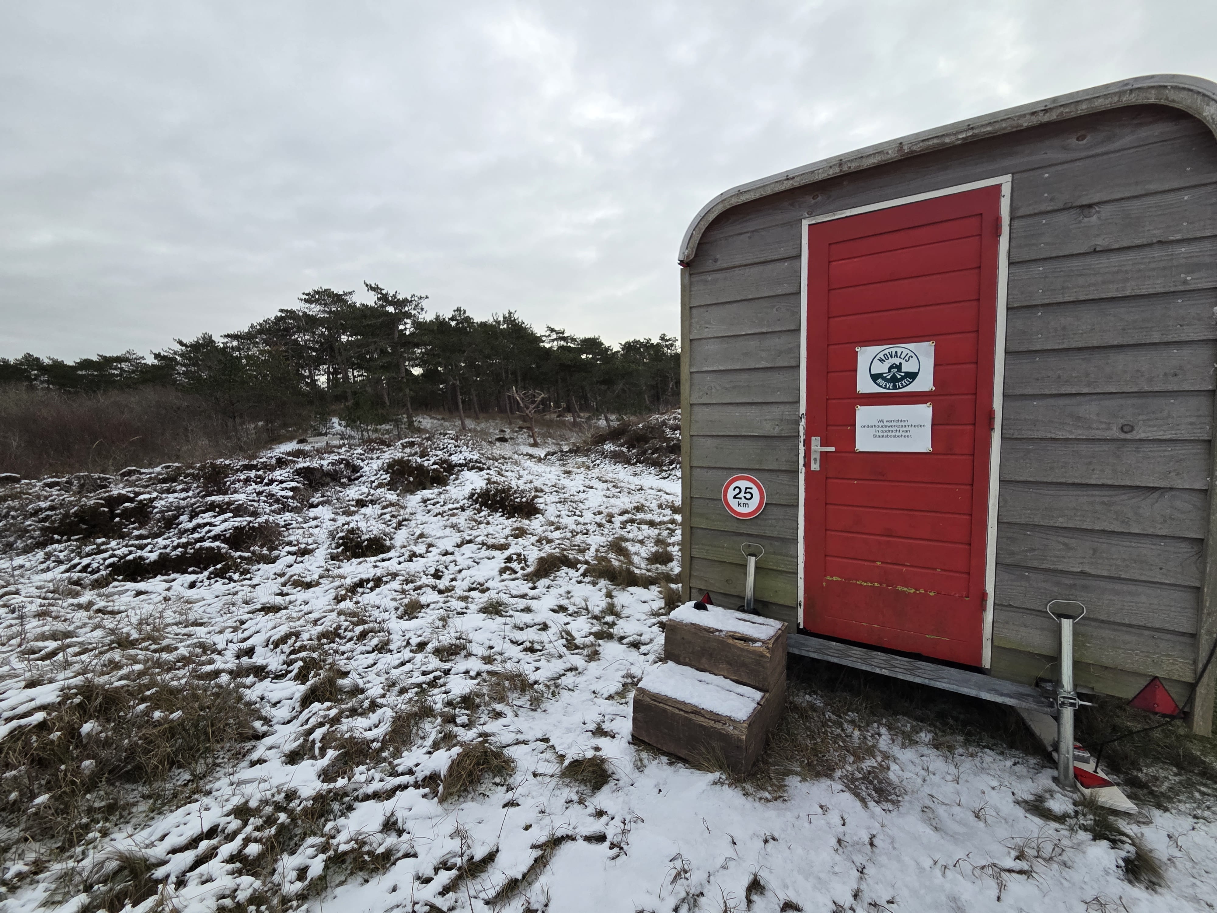 Aan de slag voor open duin