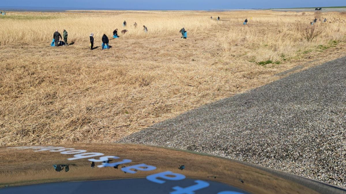 Help mee bij de opruimactie langs het wad op Wieringen