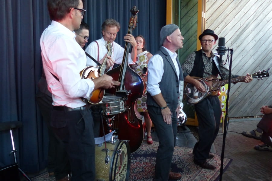 muziek op Peelpodium
