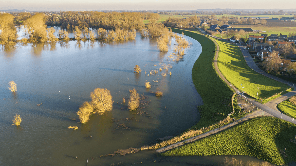 luchtfoto Millingerwaard