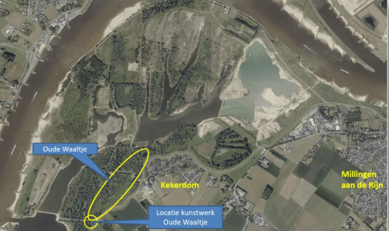 Luchtfoto Millingerwaard