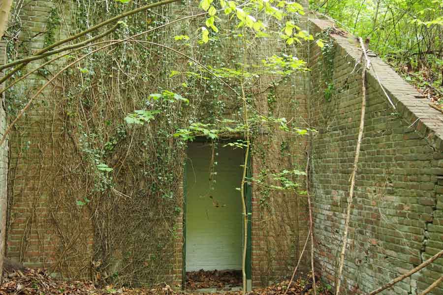 ingang bunker rijksdorp
