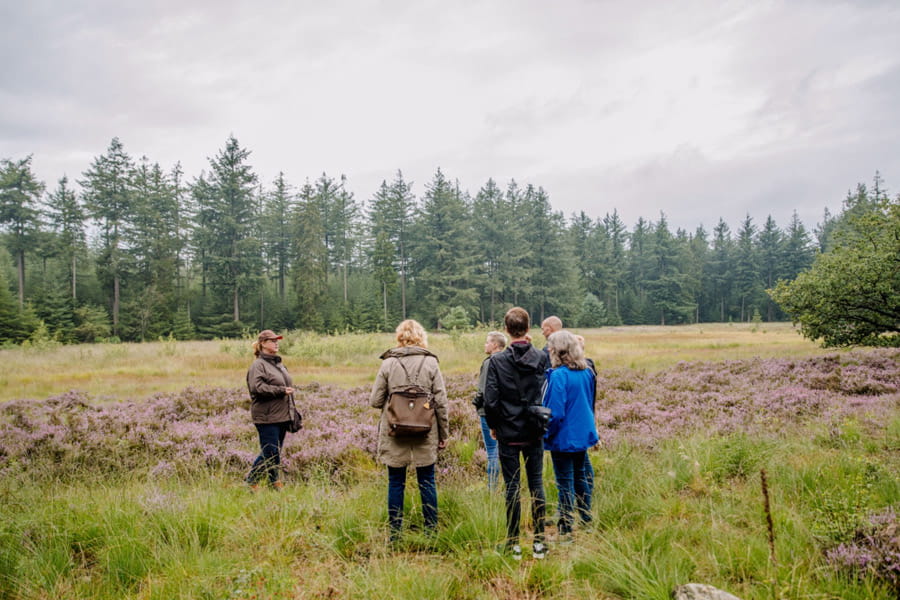 excursie met vrijwilliger