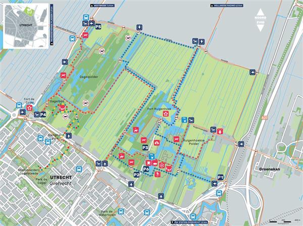 kaart Noorderpark Ruigenhoek