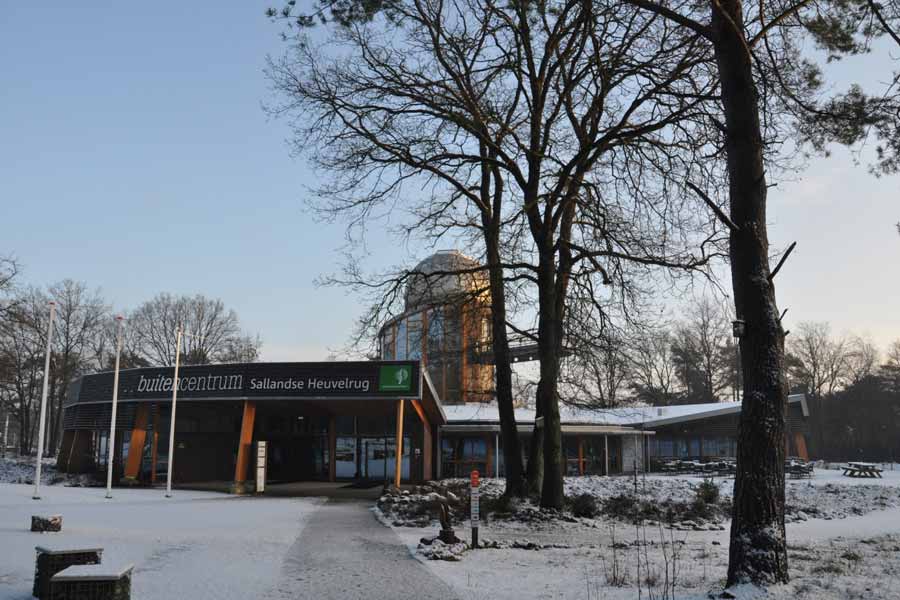 Buitencentrum Sallandse Heuvelrug in de winter