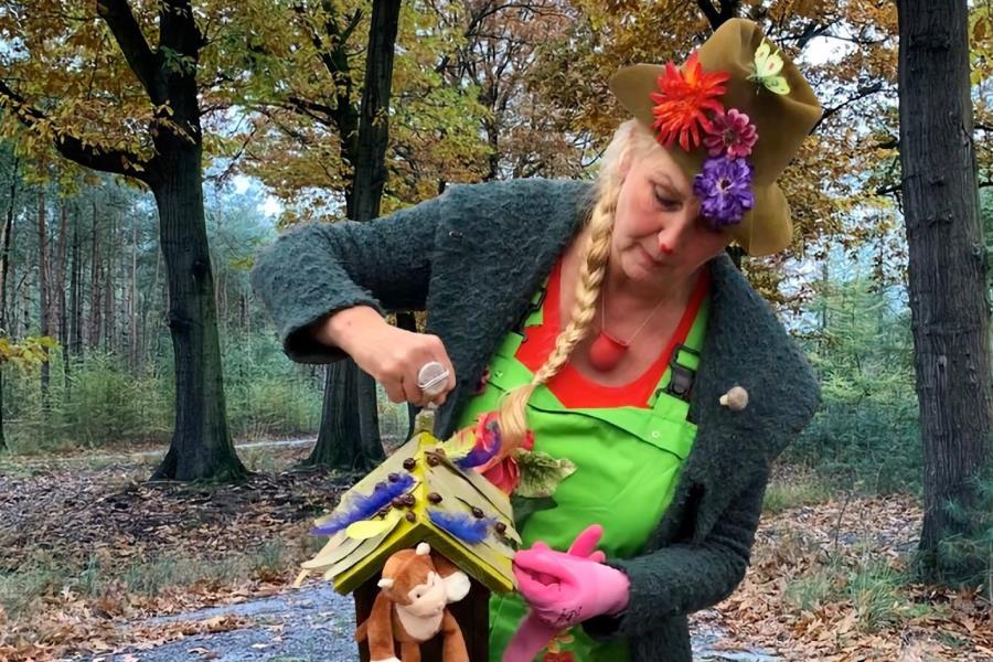 Salland kinderfeestje bosclown Betteke