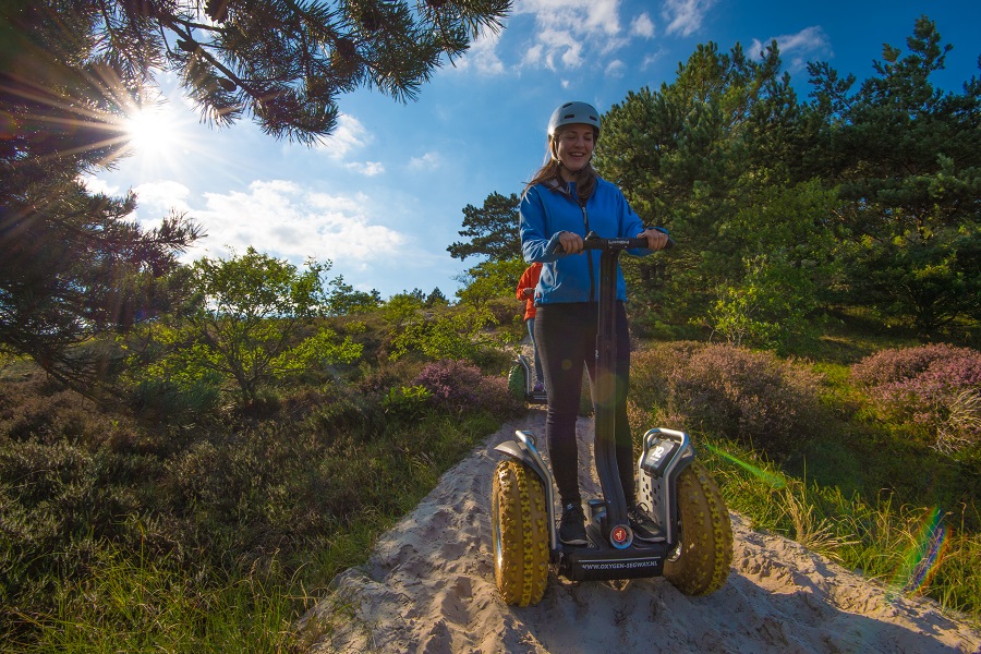 op de segway door de schoorlse duinen