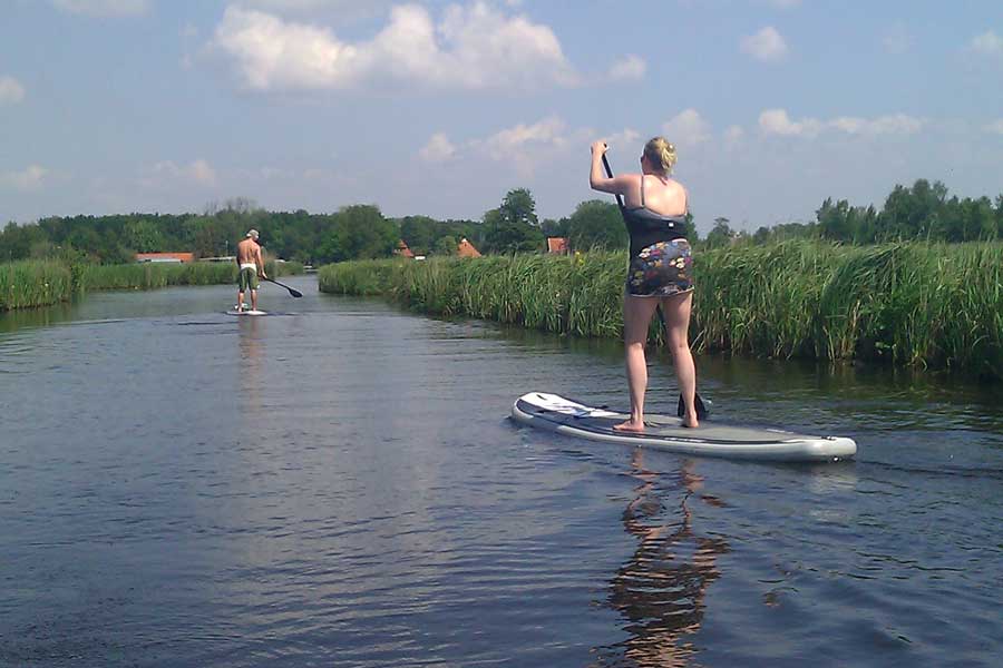 suppen in de Weerribben